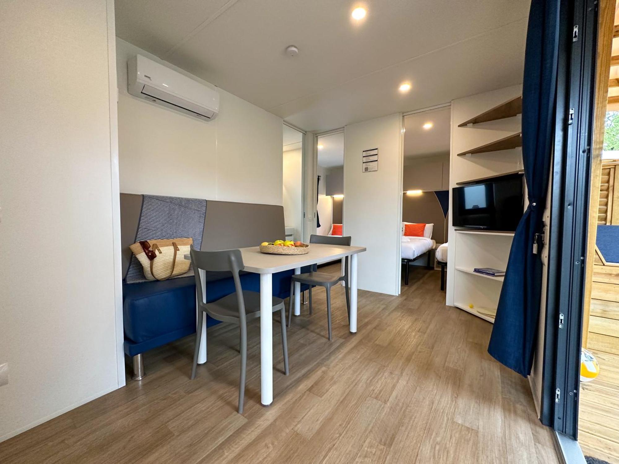 Estivo Premium Deluxe Mobile Homes On Camping Malibu Beach ลิโดดิเยโซโล ภายนอก รูปภาพ